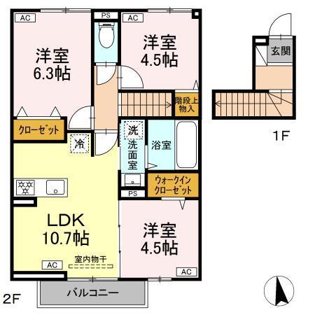  間取り図写真
