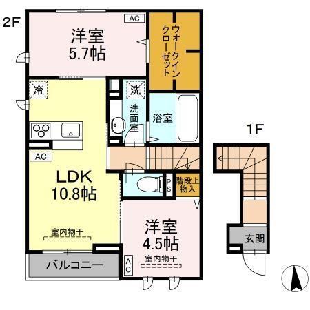  間取り図写真