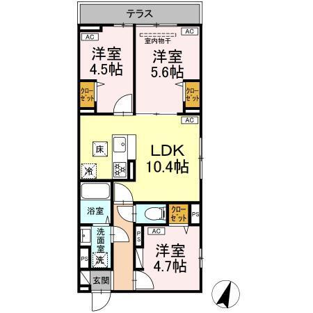  間取り図写真
