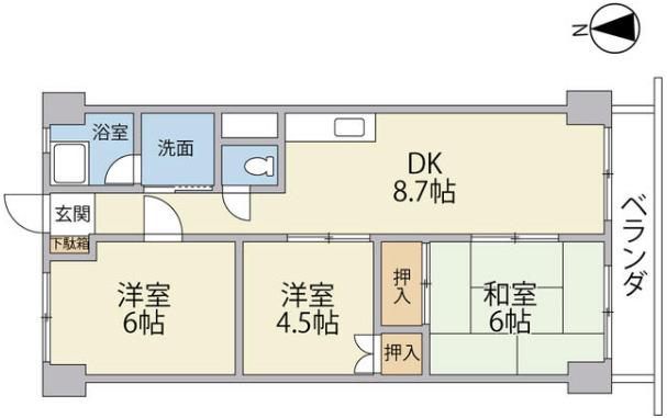  間取り図写真