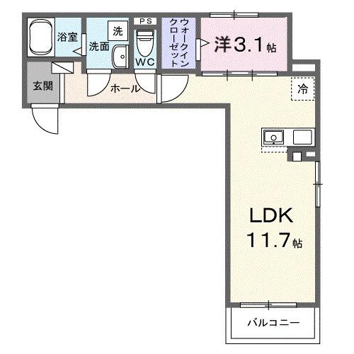 メゾン　リッシュ（203） 間取り図画像