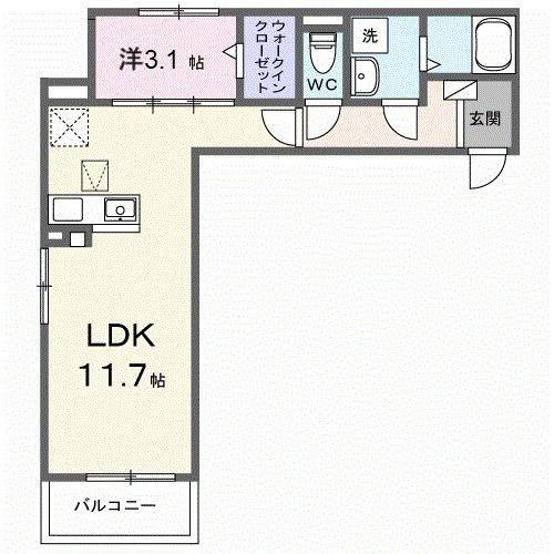 メゾン　リッシュ（102） 間取り図画像
