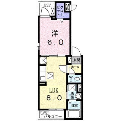 レジデンス　マイ（102） 間取り図画像