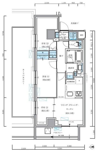  間取り図写真