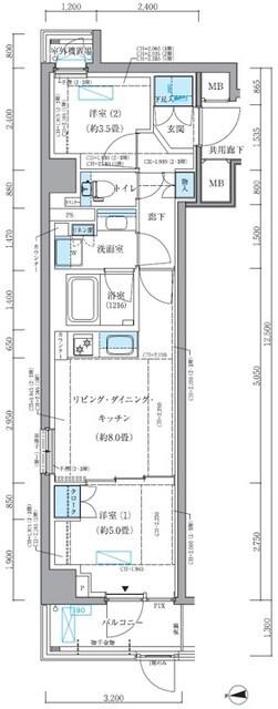  間取り図写真