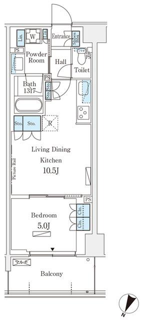 ロイヤルパークス赤羽ノース（716） 間取り図画像