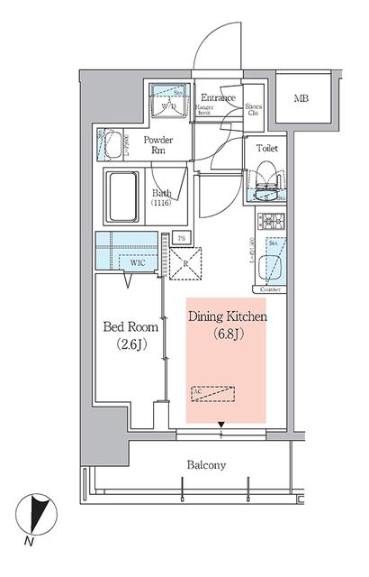 アーバネックス千代田淡路町（805） 間取り図画像
