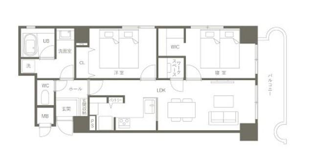 コスモリード大森西（602） 部屋画像