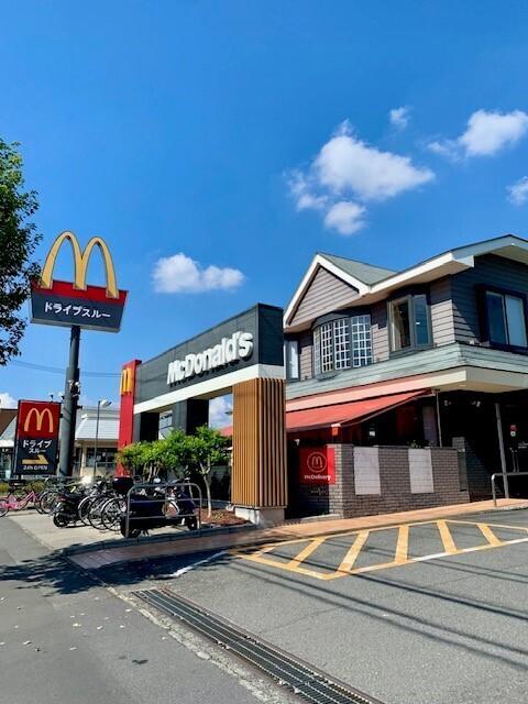 マクドナルド青梅河辺店：250m