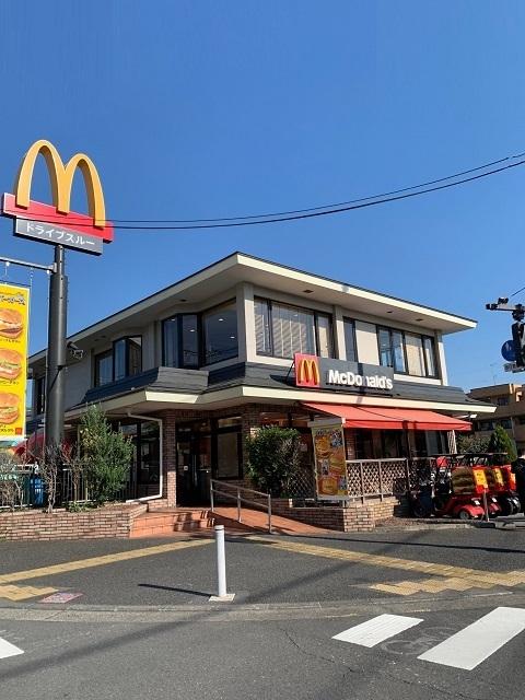 マクドナルド羽村店：400m