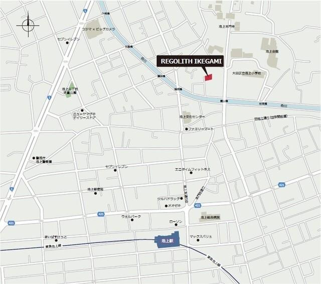 ＲＥＧＯＬＩＴＨ　ＩＫＥＧＡＭＩ（305） 地形図・案内図