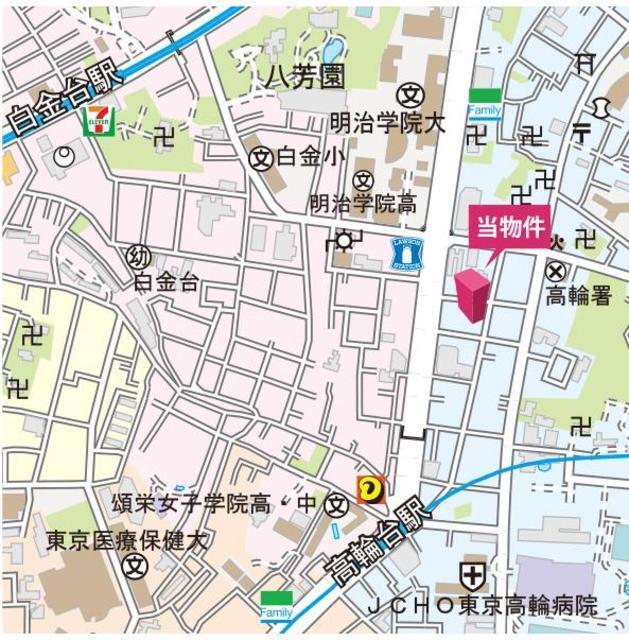 Ｔｈｅ　Ｖｅｒｌｕｘ　Ｔａｋａｎａｗａ（302） 地形図・案内図