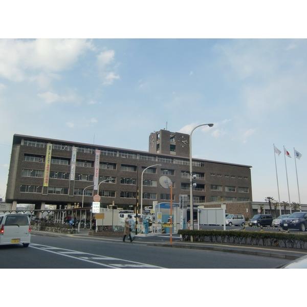 越谷市役所：5367m