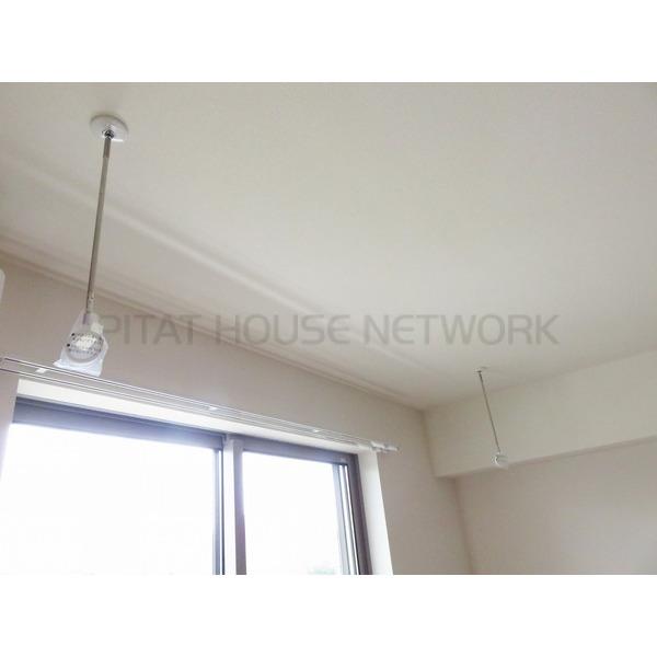 室内物干し完備