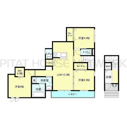  間取り図写真