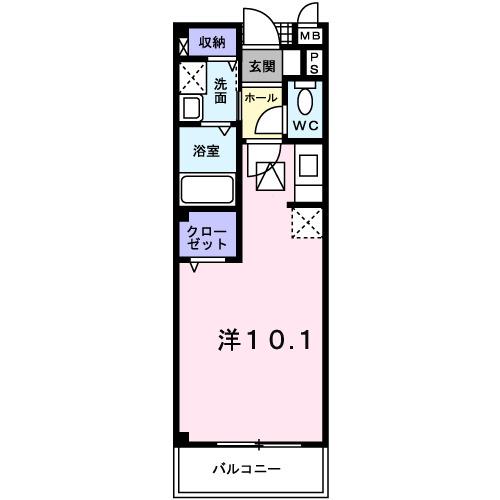 エスト　グリシーナ（202） 間取り図画像