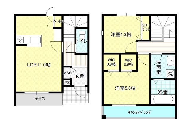  間取り図写真