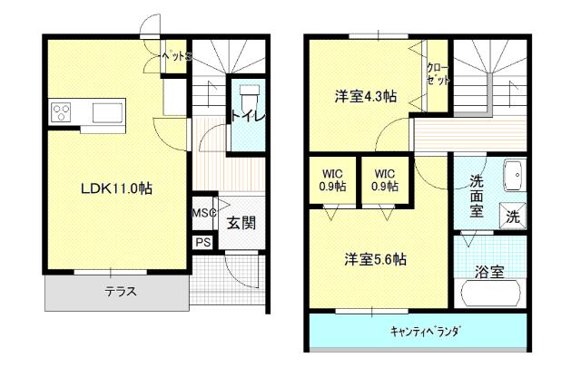  間取り図写真