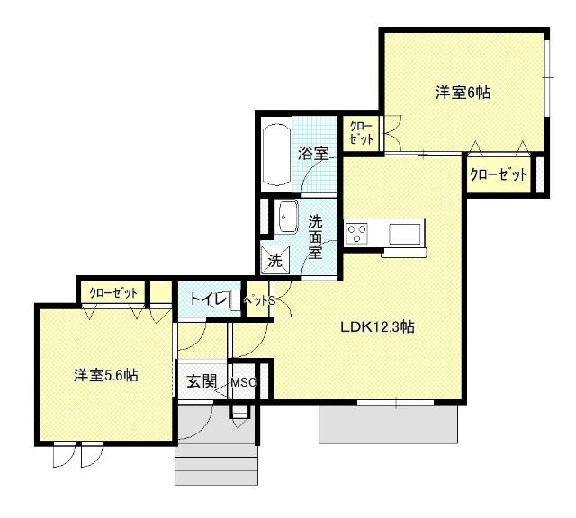  間取り図写真