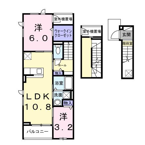エテルノ　アルドール（305） 間取り図画像