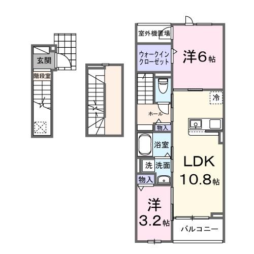 エテルノ　アルドール（302） 間取り図画像