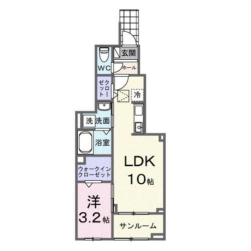 エテルノ　アルドール（102） 間取り図画像