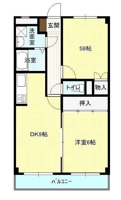 ウィステリア春日部（105） 間取り図画像