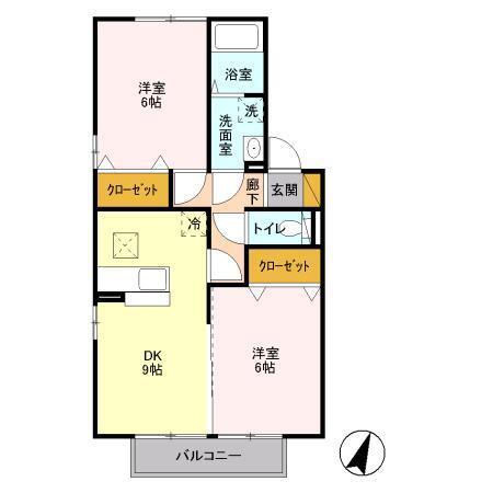 エクセルヒルズ　Ｂ（103） 間取り図画像
