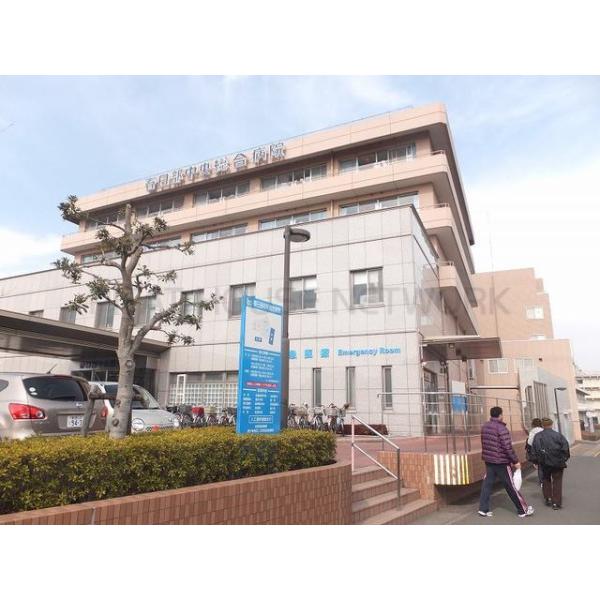 春日部中央総合病院:1300m