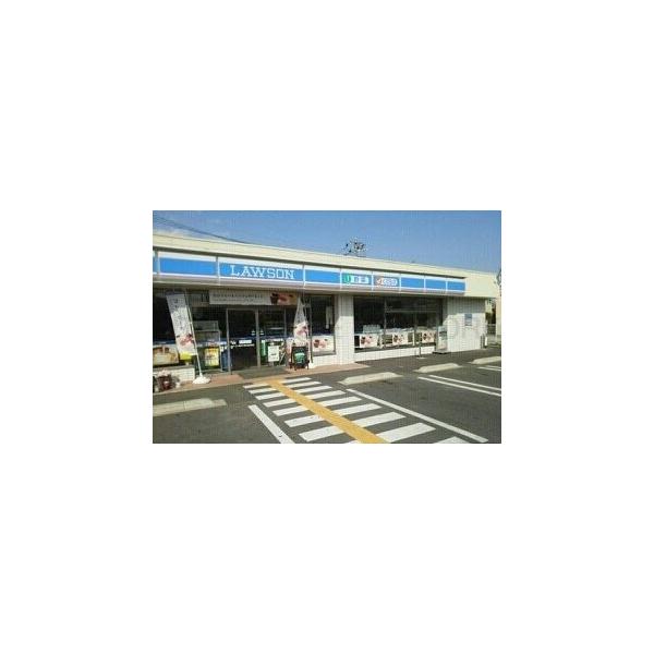 ローソン越谷下間久里仲田店:450m