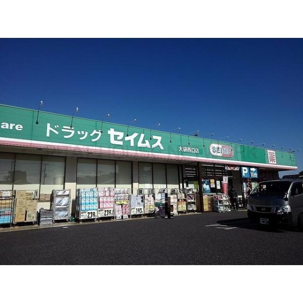 ドラッグセイムス大袋西口店:400m