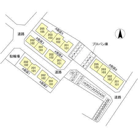ライフタウニーＡ街区　4号棟（102） その他