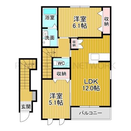 ２階角部屋