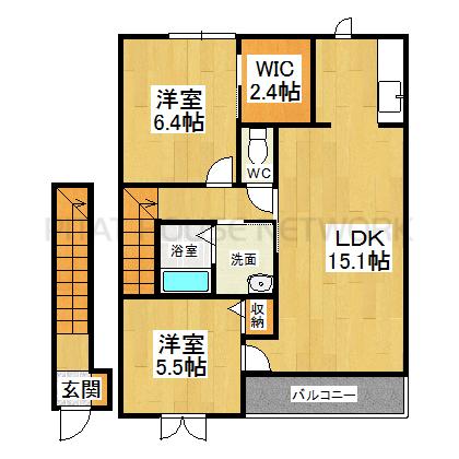 2階・中部屋