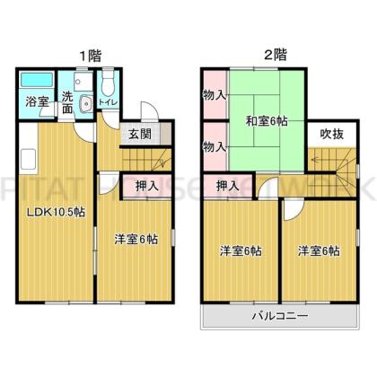  間取り図写真