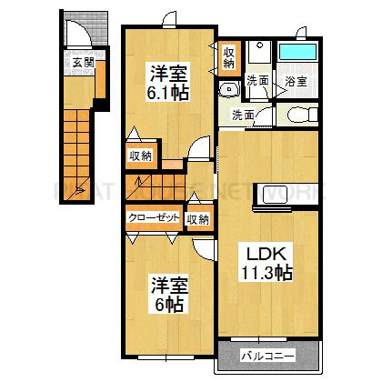 ２階・中部屋