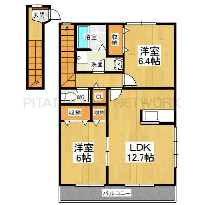 ２階角部屋