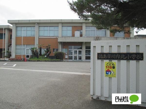 徳島市立川内北小学校：1667m
