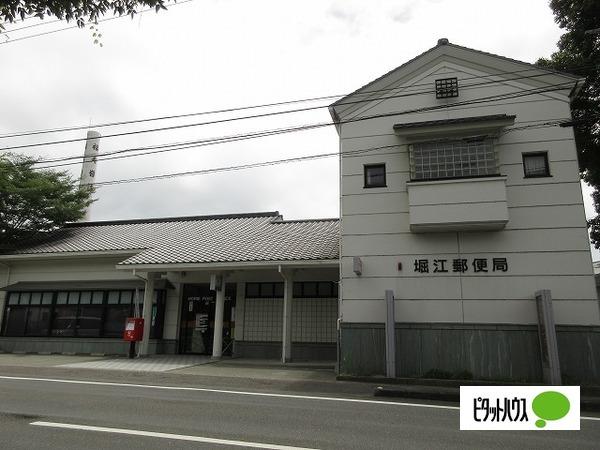 堀江郵便局：328m