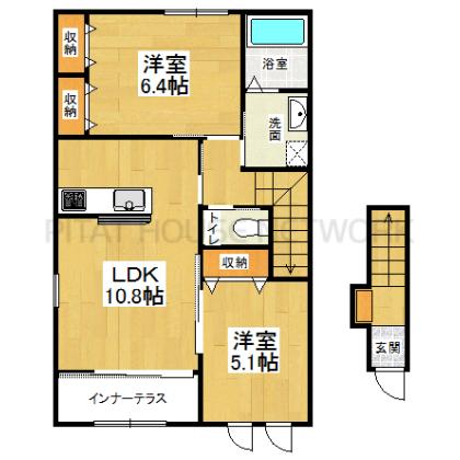 2階角部屋