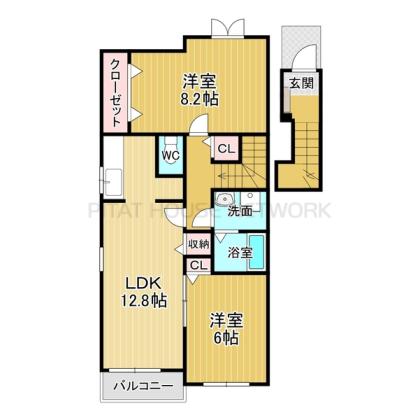 ２階角部屋