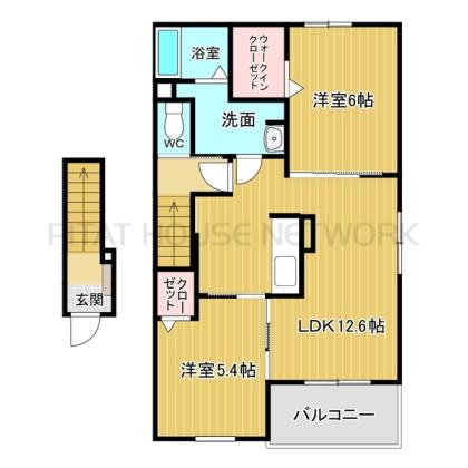２階・角部屋