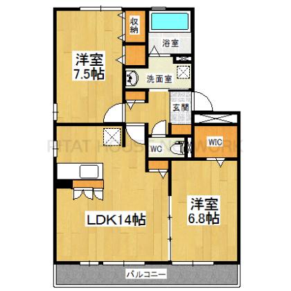  間取り図写真
