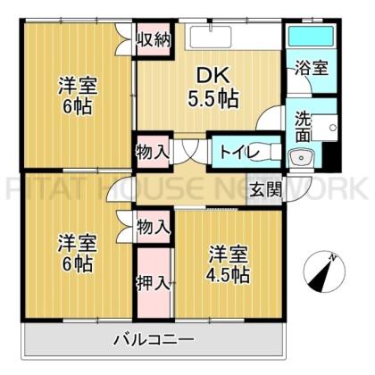  間取り図写真
