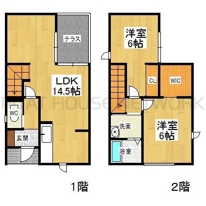  間取り図写真