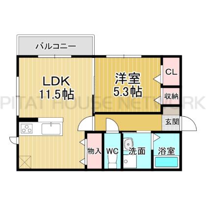 1階・角部屋