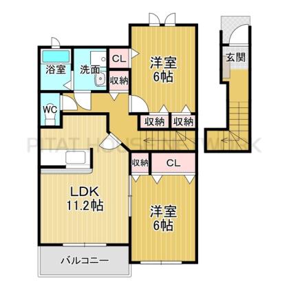 2階角部屋