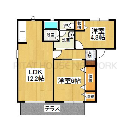 １階・角部屋