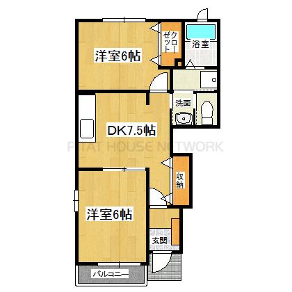 １階・角部屋