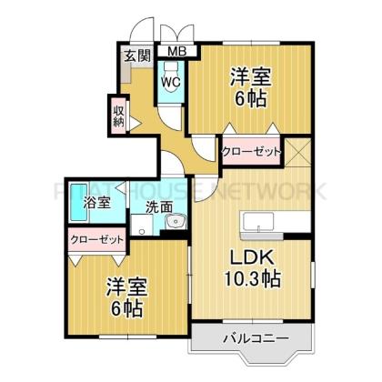 １階・角部屋